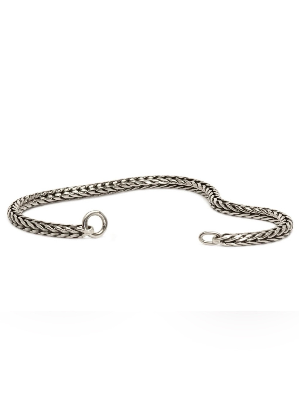 Trollbeads Sterling Silver Foxtail Braided Bracelet Chains